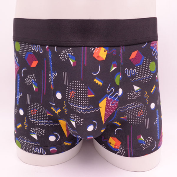 XCX18MUN0229  reactive print men's boxer brief