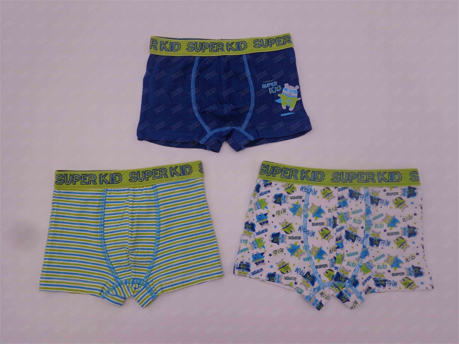 XCX17BUN0008  Boys trunk, Boys underwear, Boys boxer, cotton/ spandex