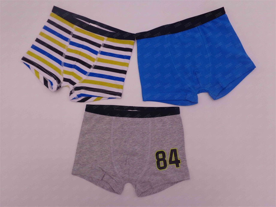 XCX17BUN0018 Boys trunk, Boys underwear, Boys boxer, cotton/ spandex